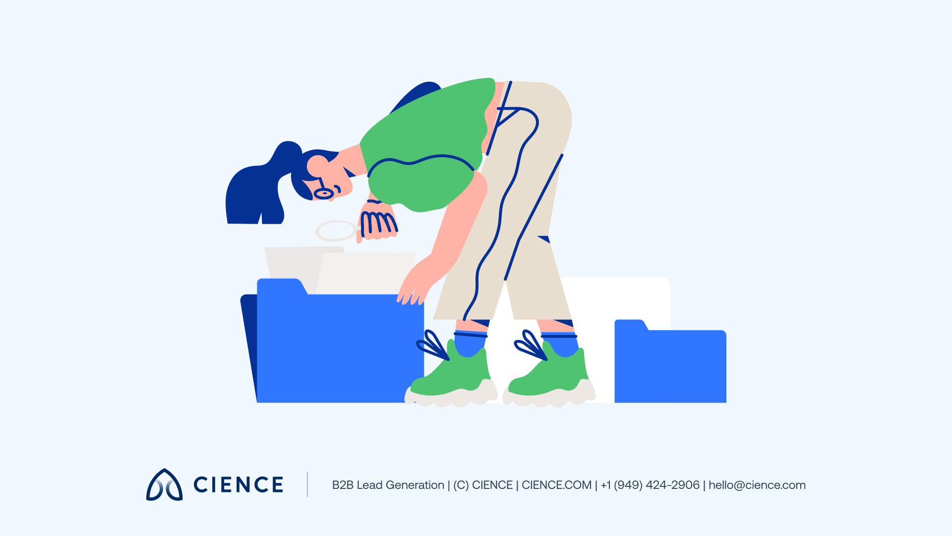 Illustration of B2B marketing campaign targeting using first-party data insights for upsell and cross-sell